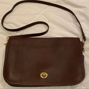 AUTHENTIC Coach Brown Shoulder Bag